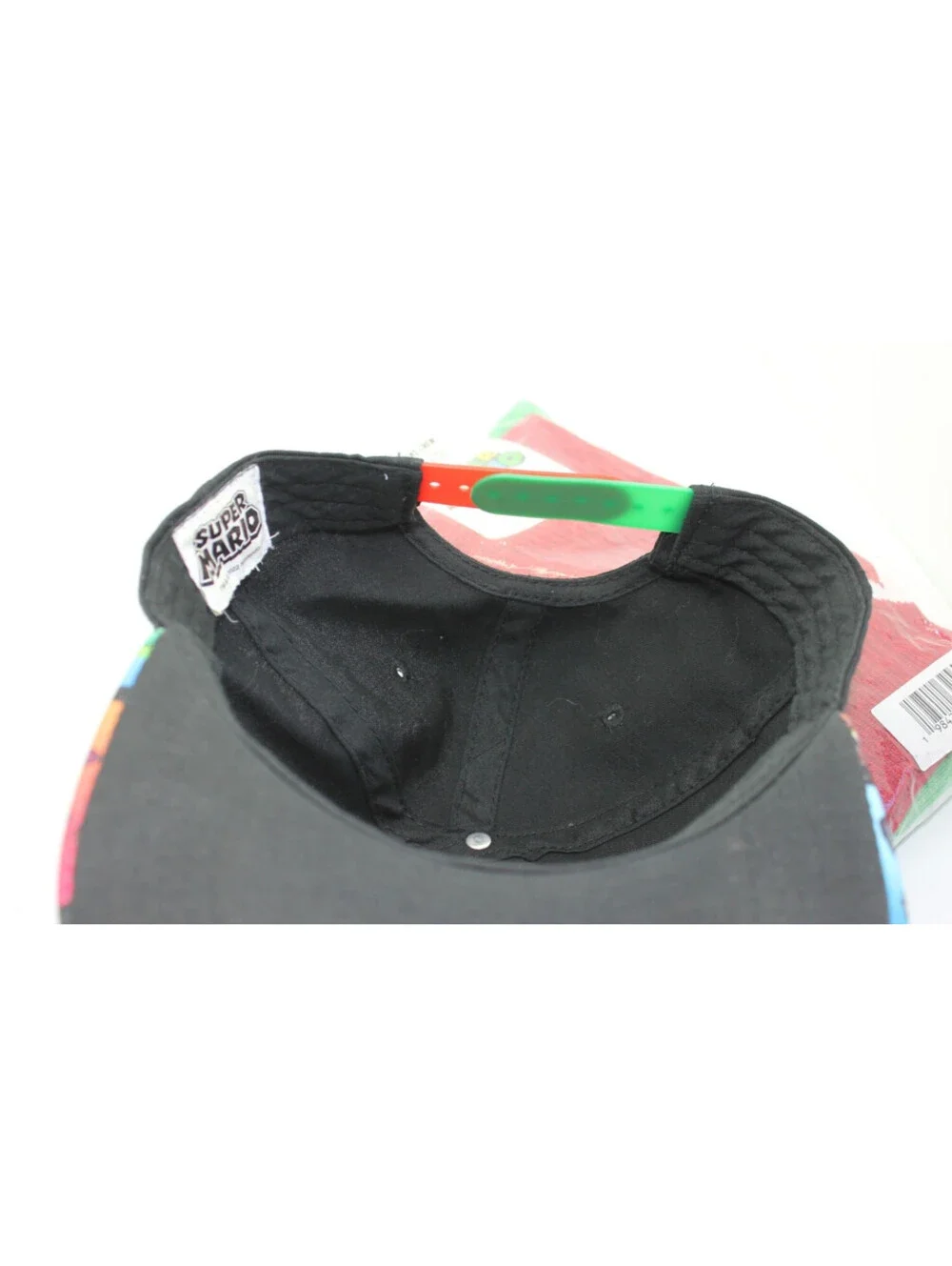 Nintendo Super Mario & Luigi Youth Snapback Hat One Size And 2 Pair Crew Socks